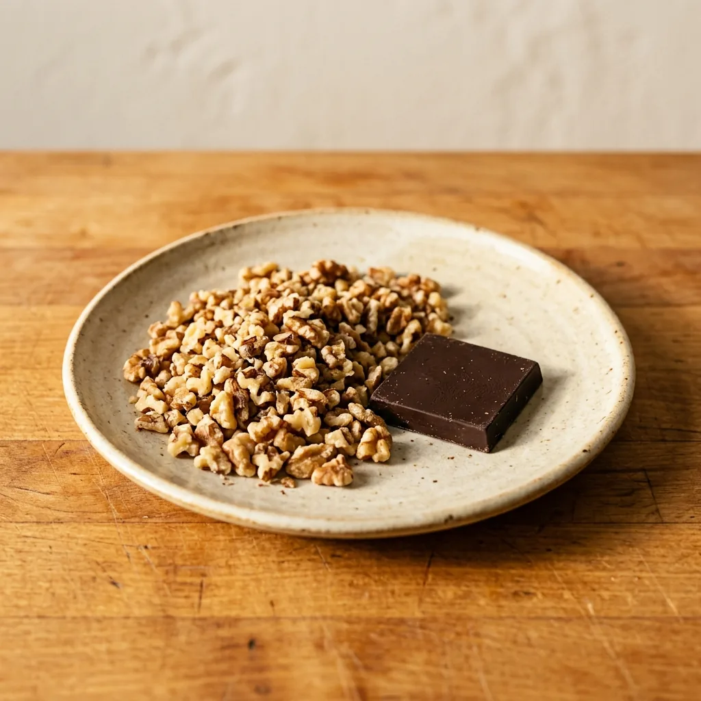 Walnuts and Dark Chocolate