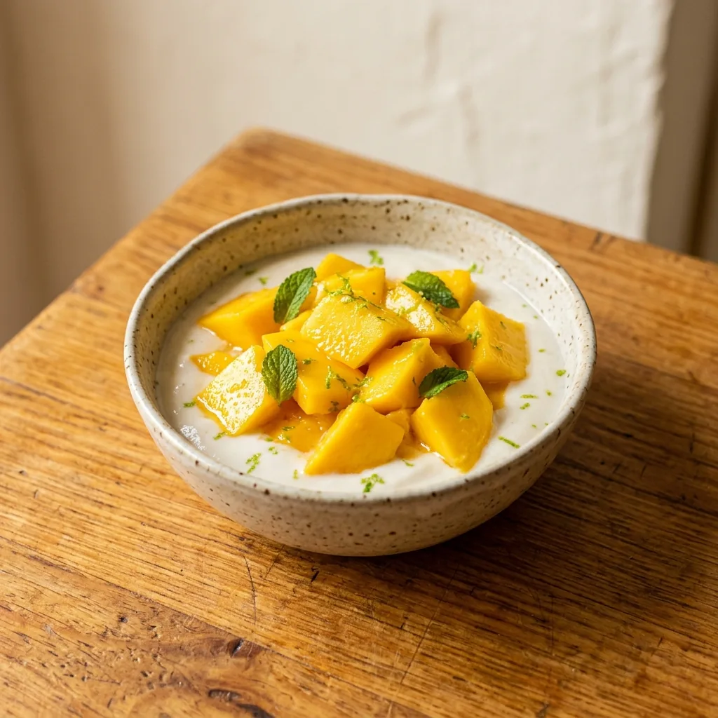 Mango Coconut Cream Bowl