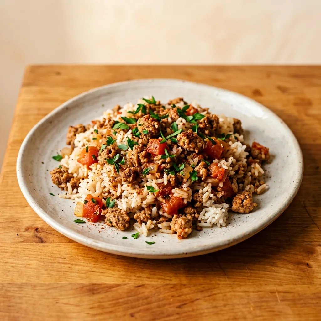 Turkey Tomato Rice