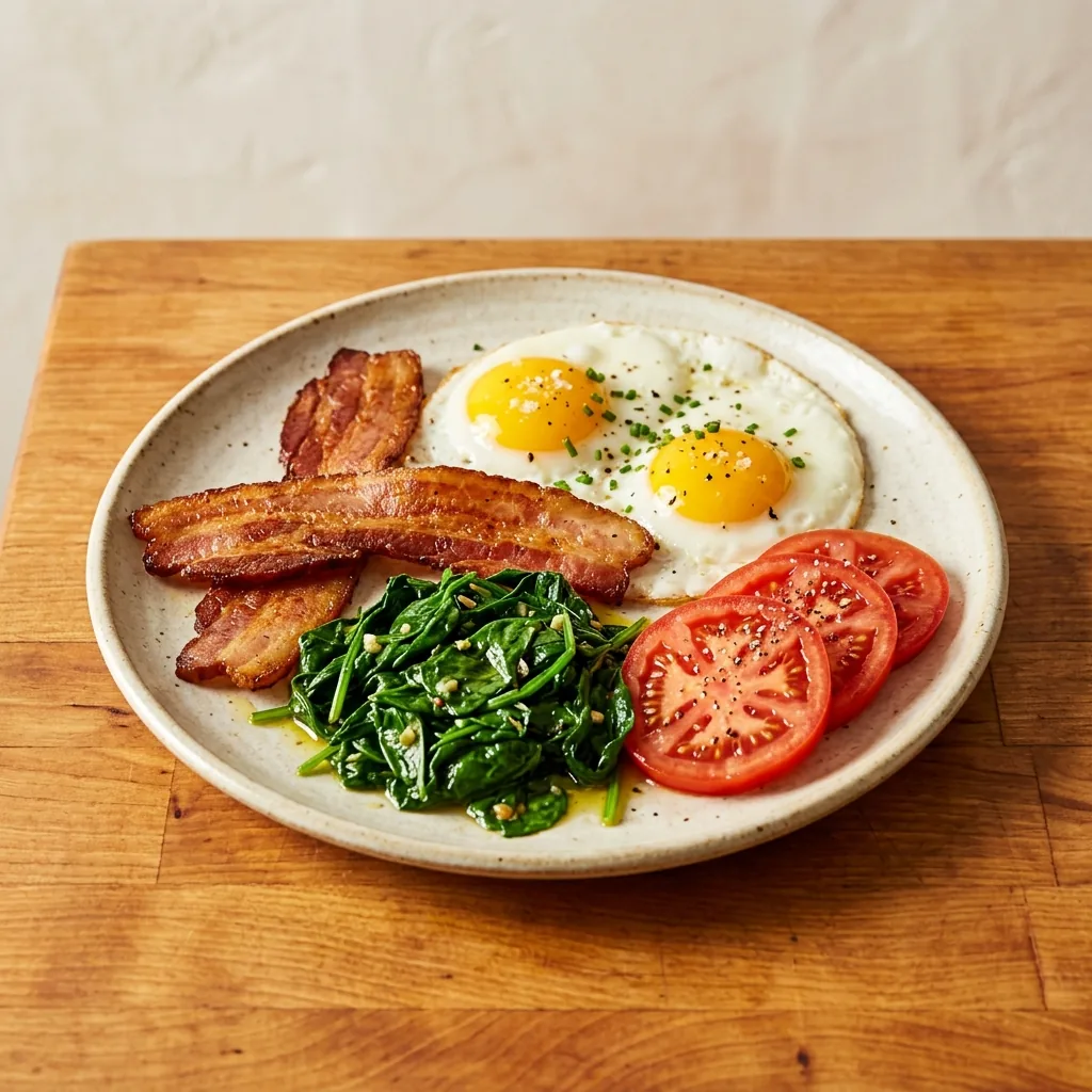 Eggs and Bacon Plate