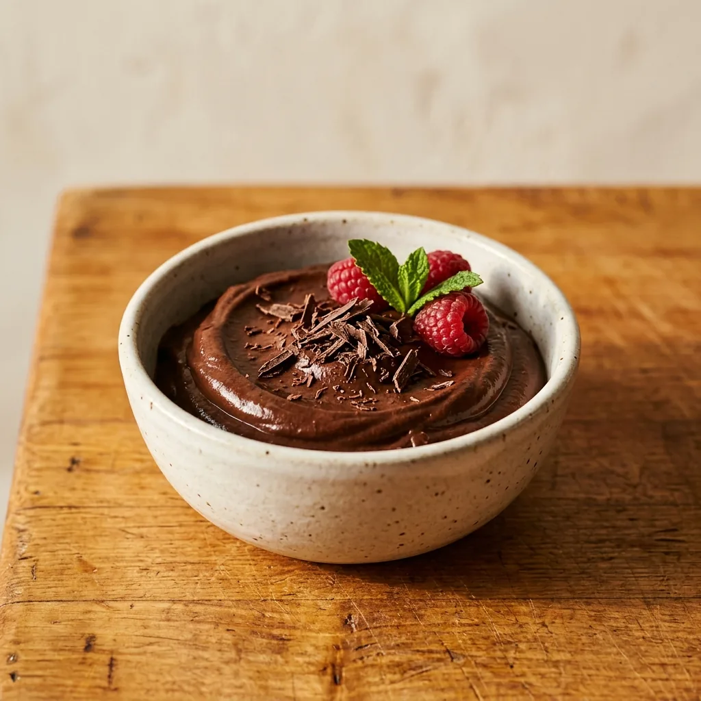 Chocolate Avocado Mousse