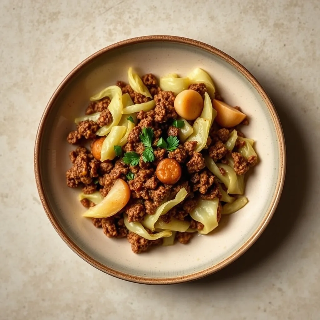 Beef & Cabbage Skillet