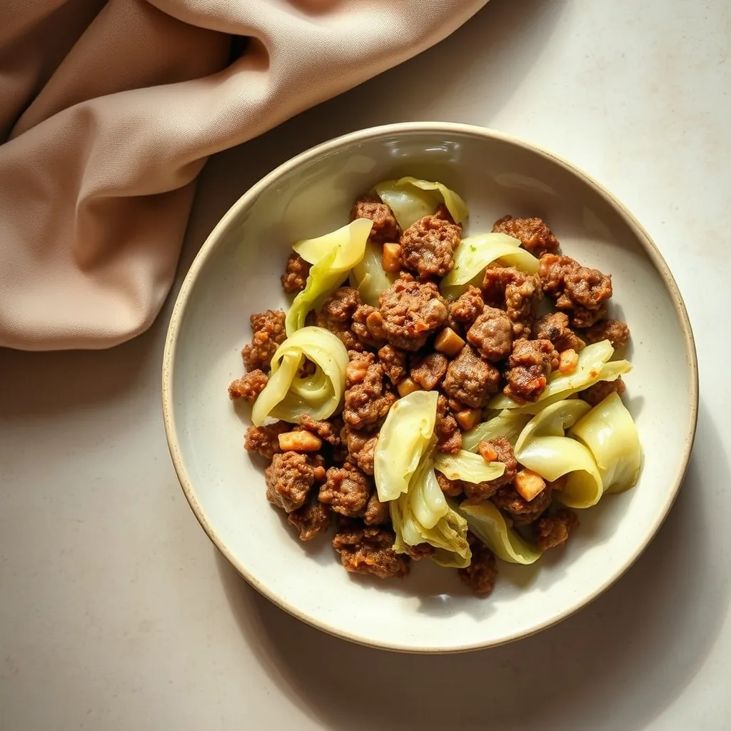 Beef & Cabbage Skillet