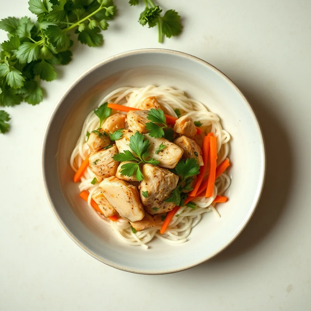 Vietnamese Lemongrass Chicken Bowl
