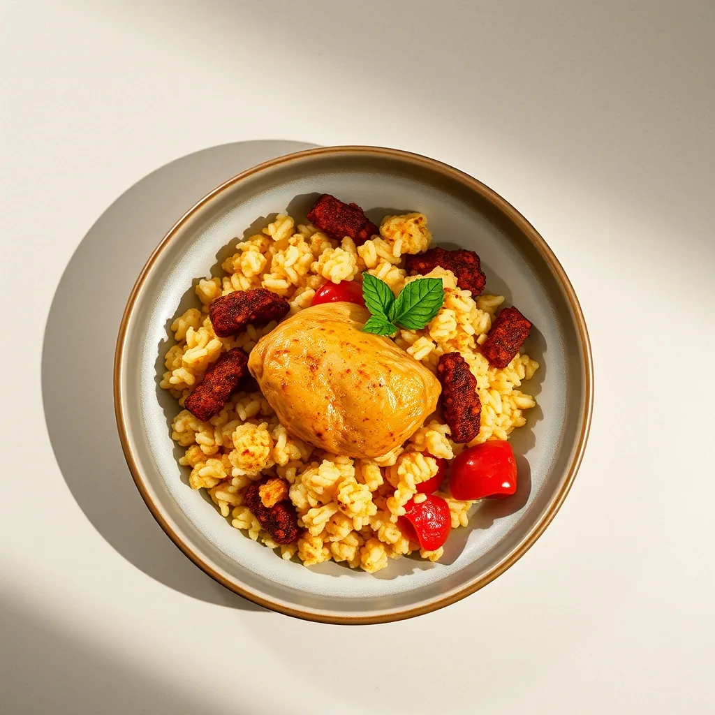 Cauliflower Rice Paella