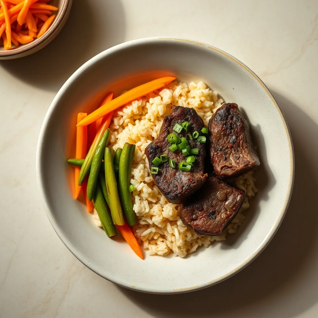 Korean Beef Sirloin Bowl