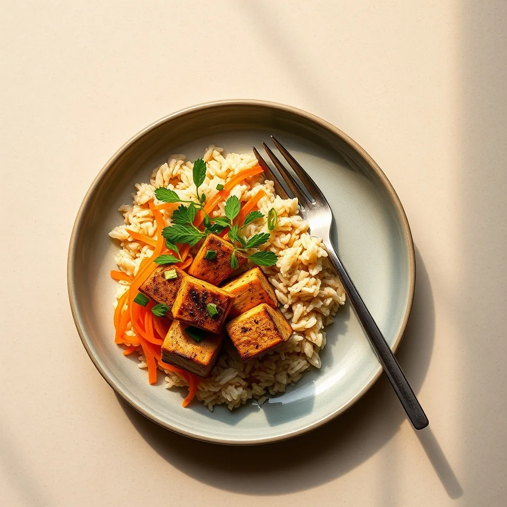 Korean Tofu Bowl