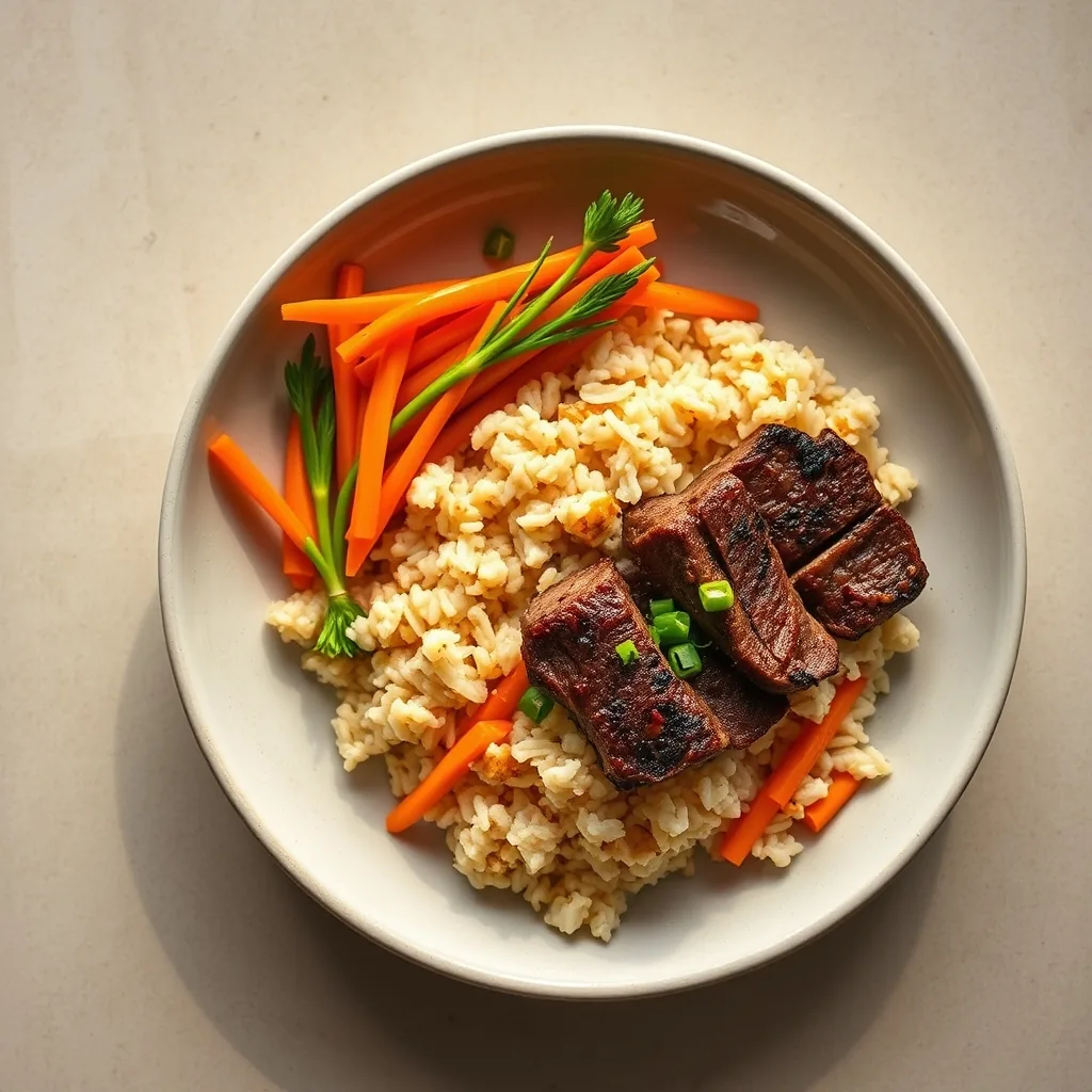 Korean Beef Sirloin Plate