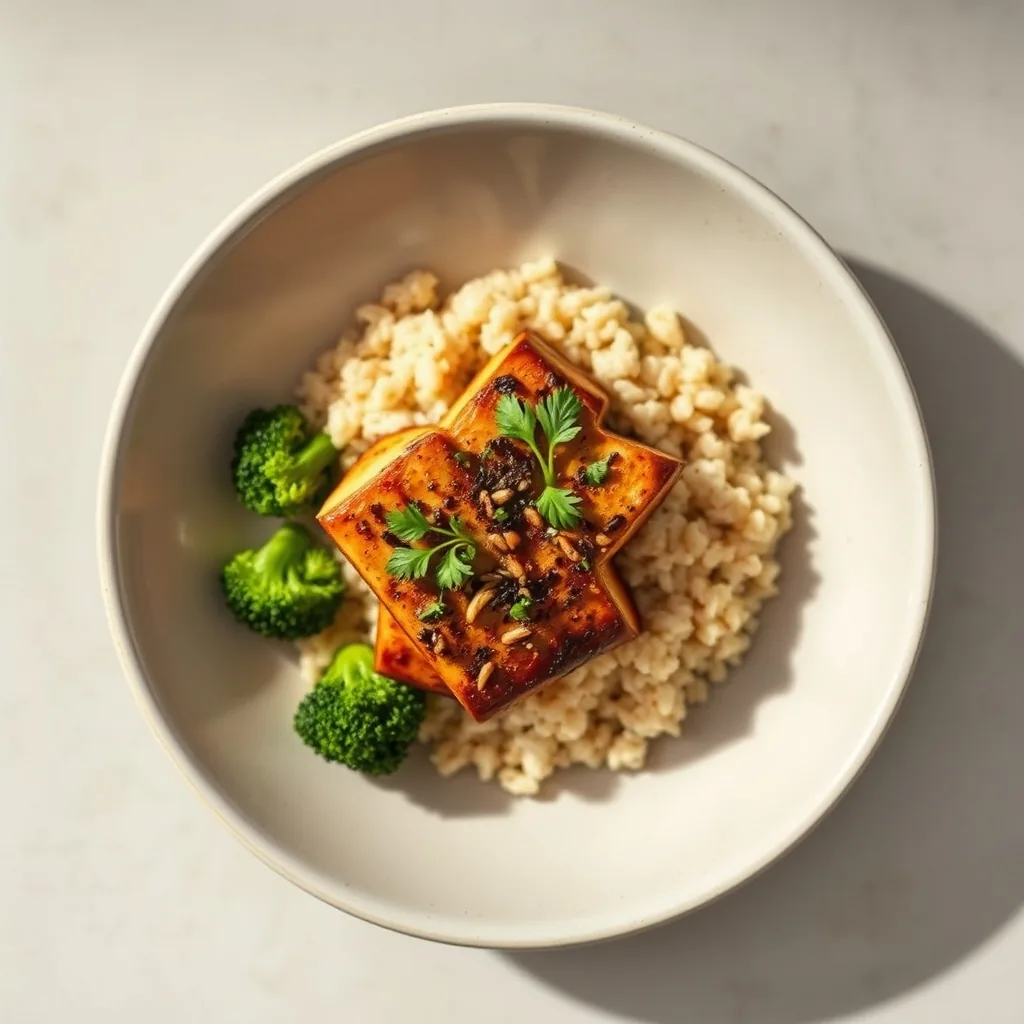 Korean Tofu Plate