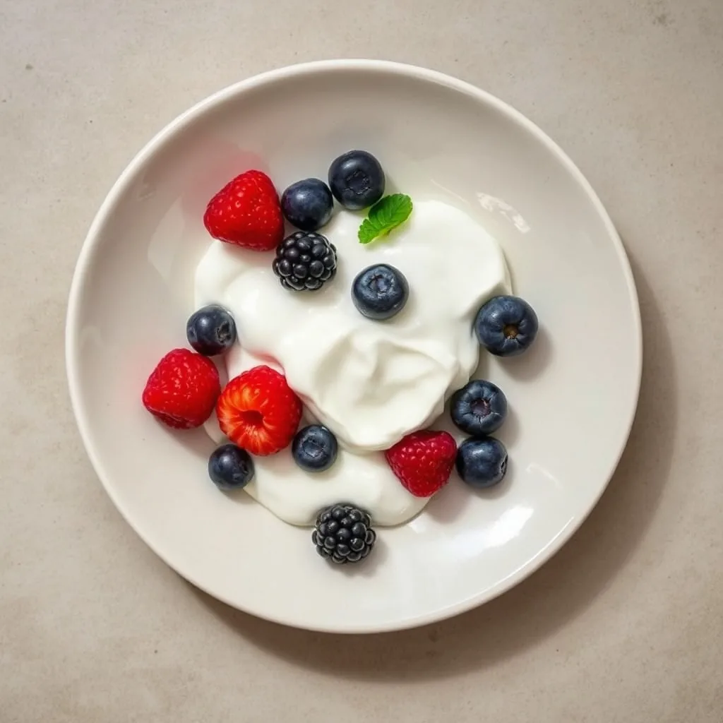 Spanish Greek Yogurt and Berries