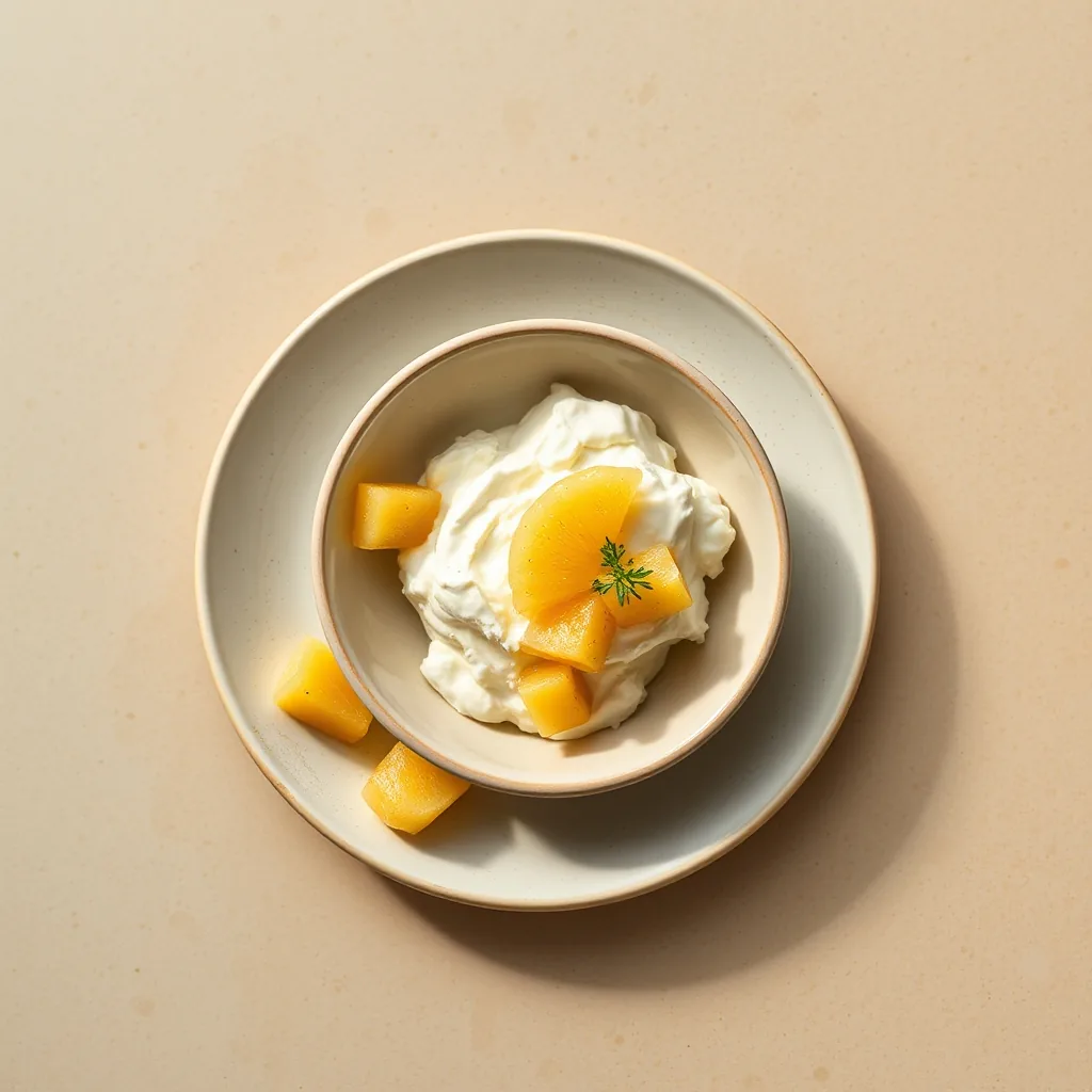 Spanish Cottage Cheese and Pineapple