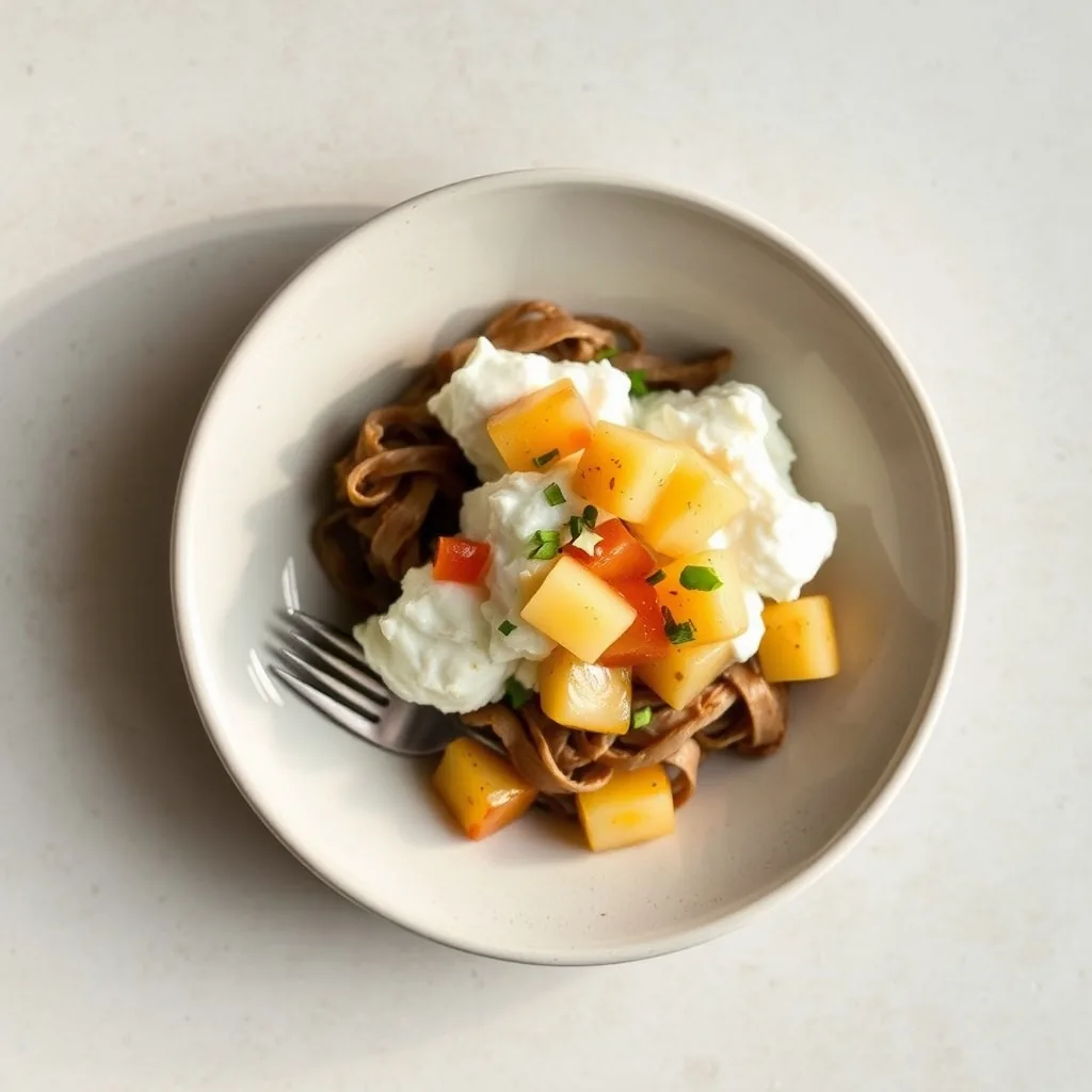 Vietnamese Cottage Cheese and Pineapple