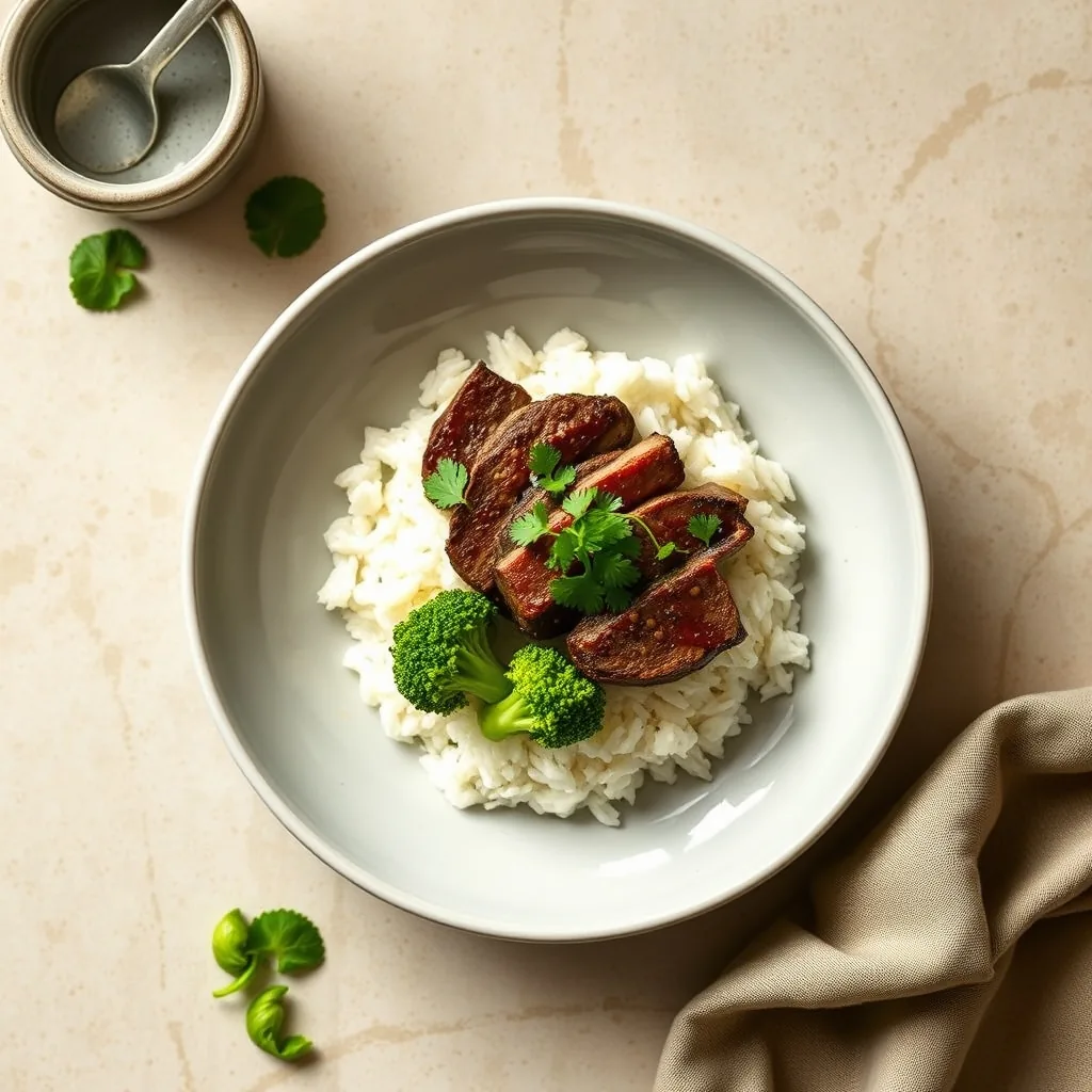 Thai Beef Sirloin Bowl