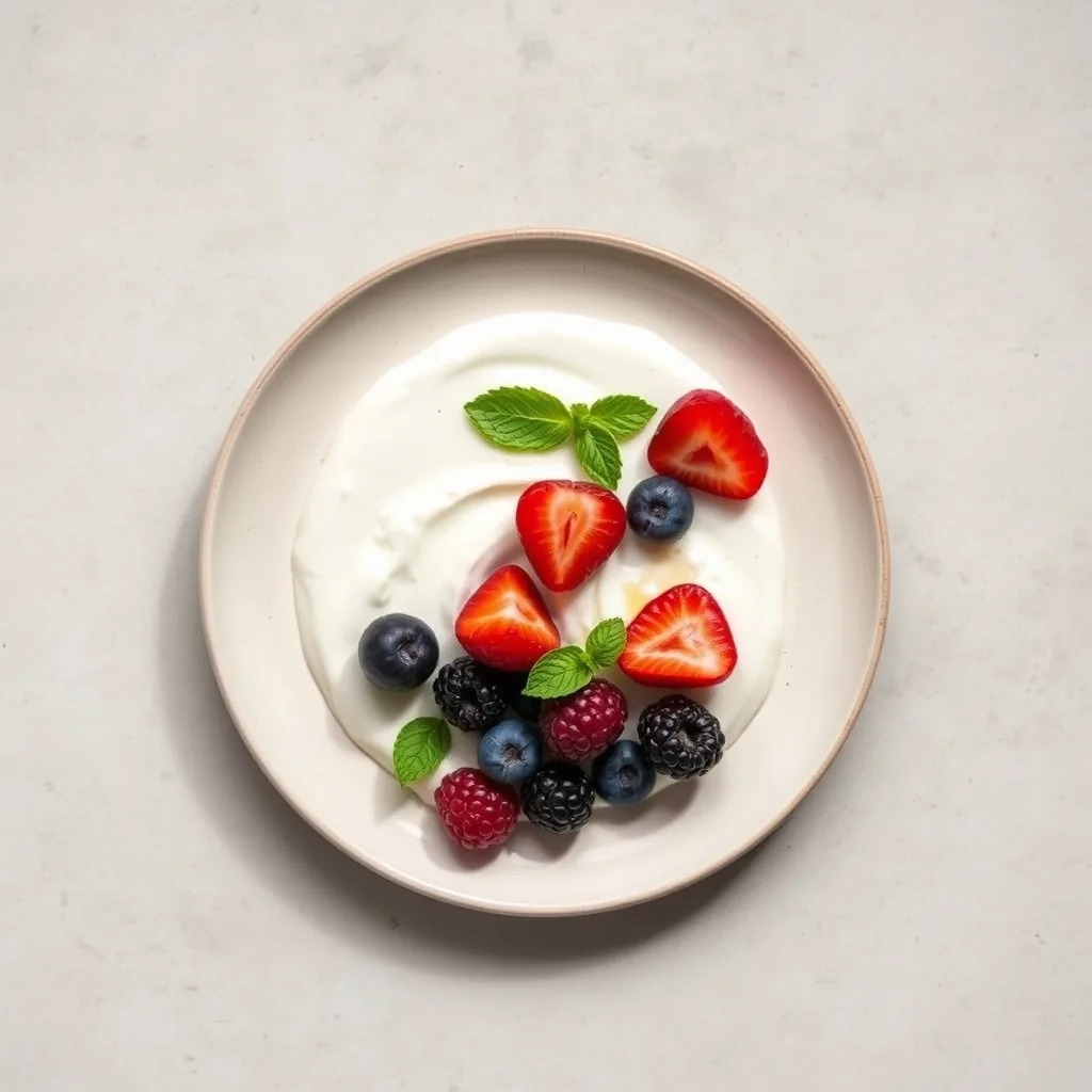 Thai Greek Yogurt and Berries