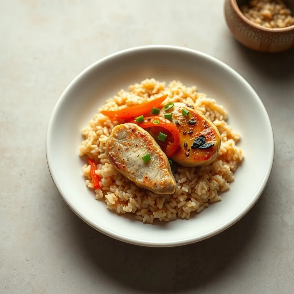 Chinese Chicken Breast Bowl