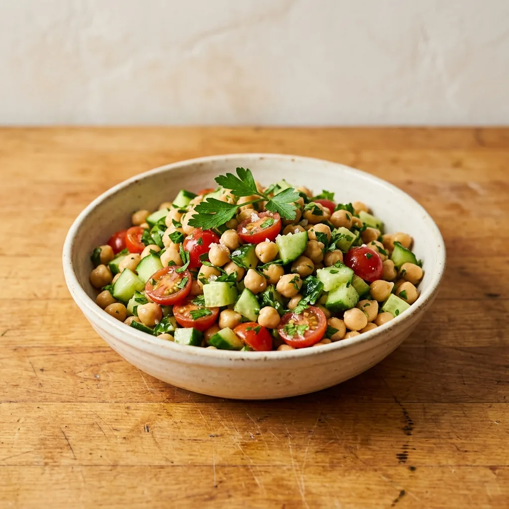 Lemon Chickpea Salad
