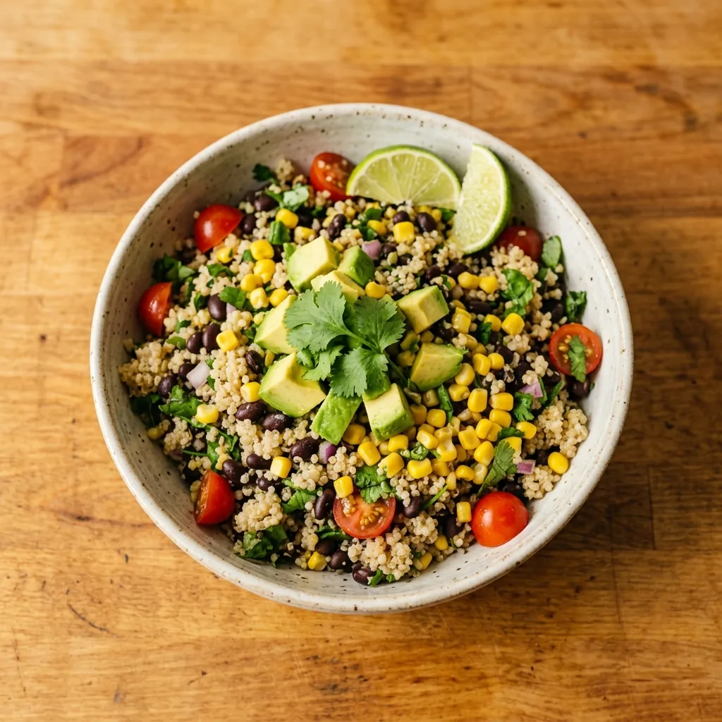 Quinoa Black Bean Bowl