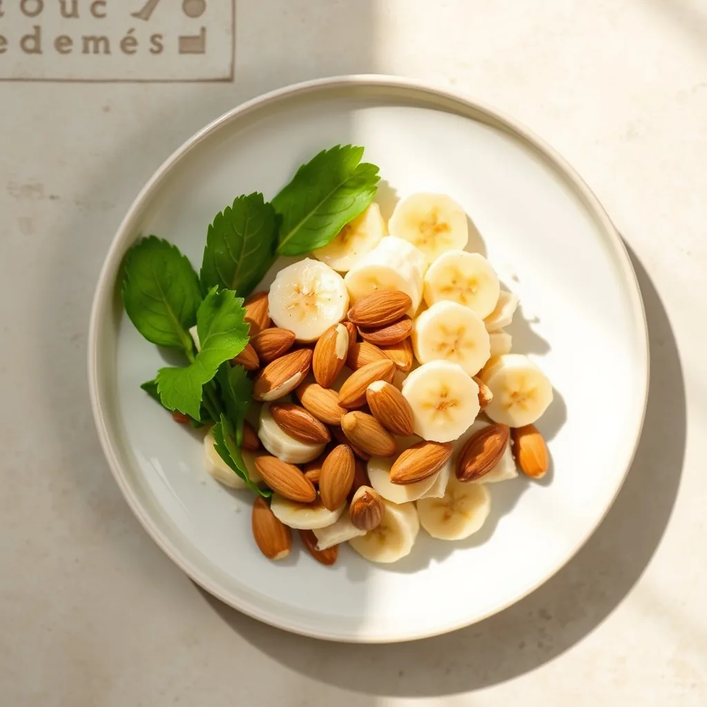Chinese Almonds and Banana