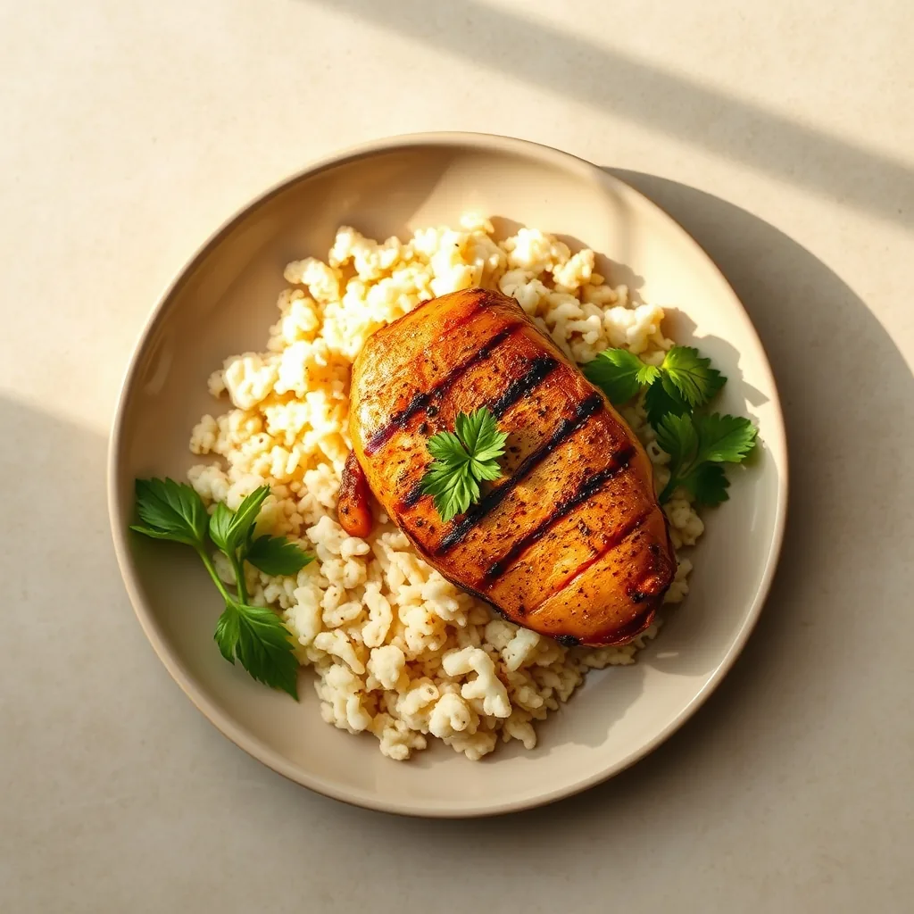Indian Chicken Breast Bowl