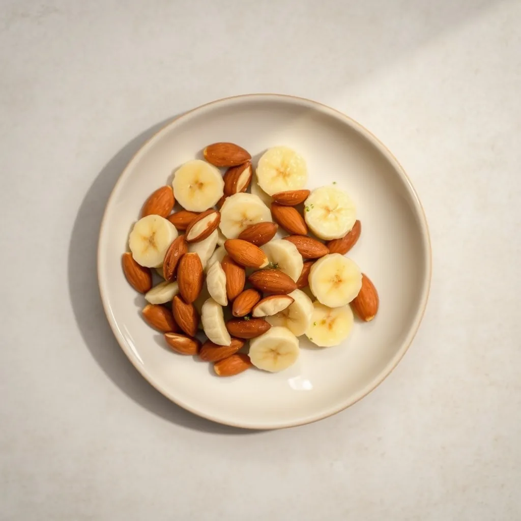 Indian Almonds and Banana