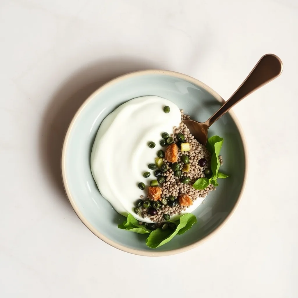 Japanese Greek Yogurt and Chia Bowl