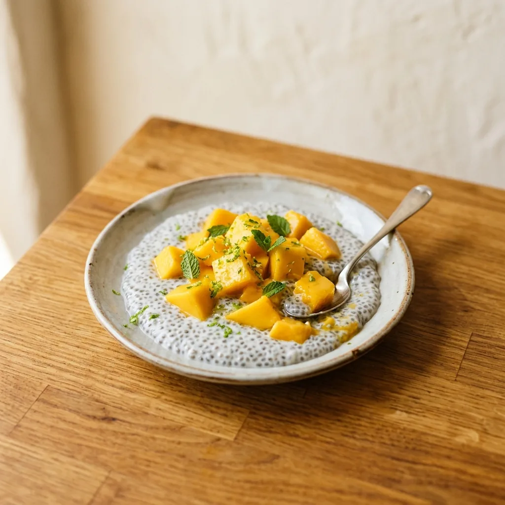 Mango Chia Pudding