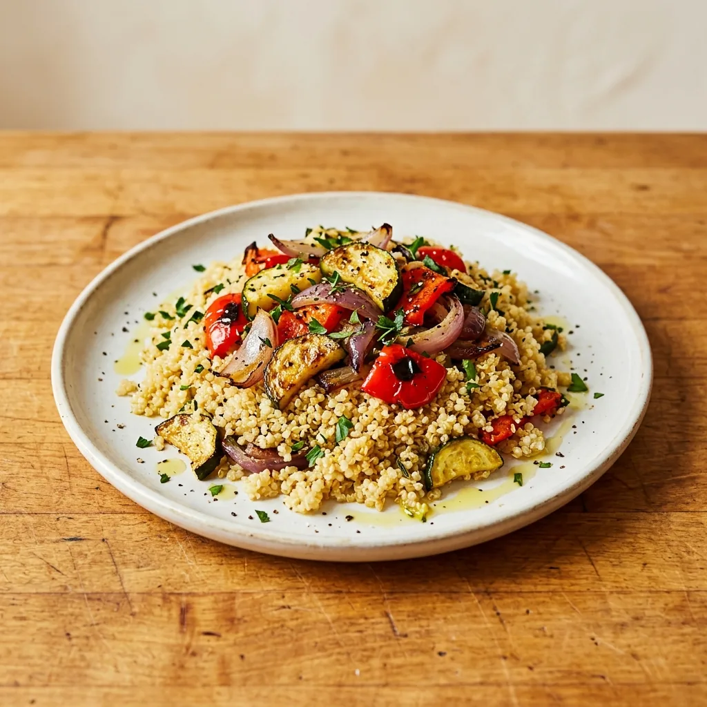 Roasted Vegetable Quinoa