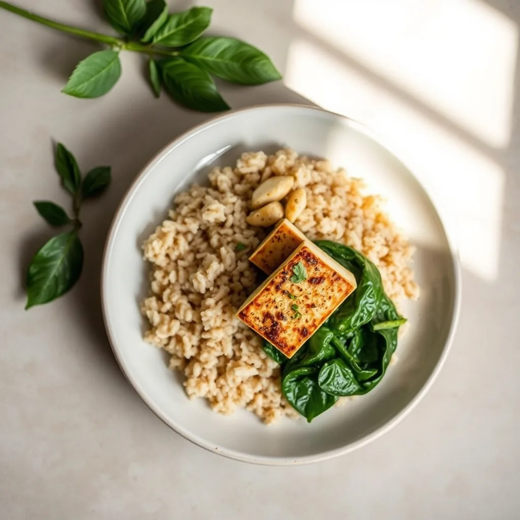 Italian Tofu Plate