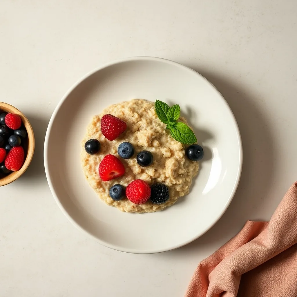 Italian Oatmeal with Berries