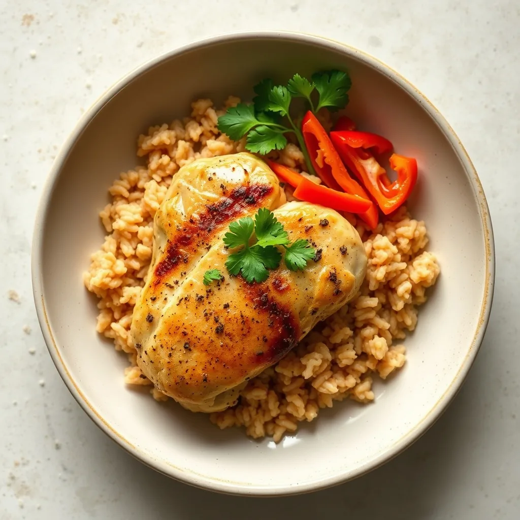 Mexican Chicken Breast Bowl