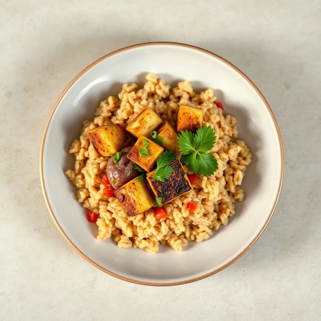 Mexican Tofu Plate