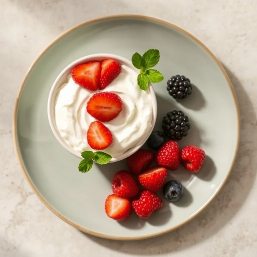 Mexican Greek Yogurt and Berries