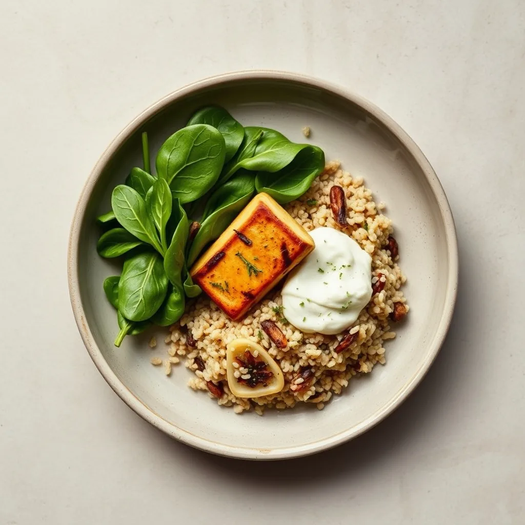 Mediterranean Tofu Bowl