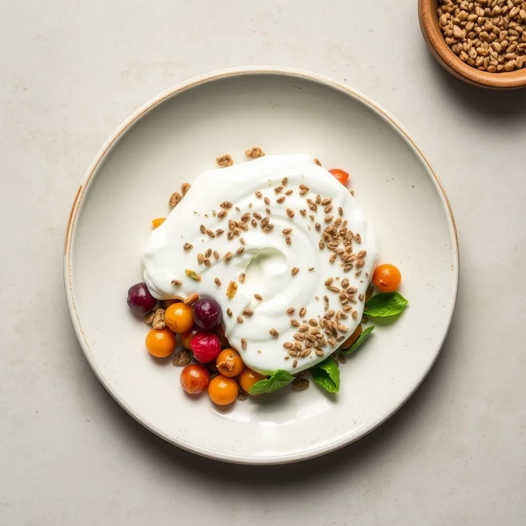 Mediterranean Greek Yogurt and Chia Bowl