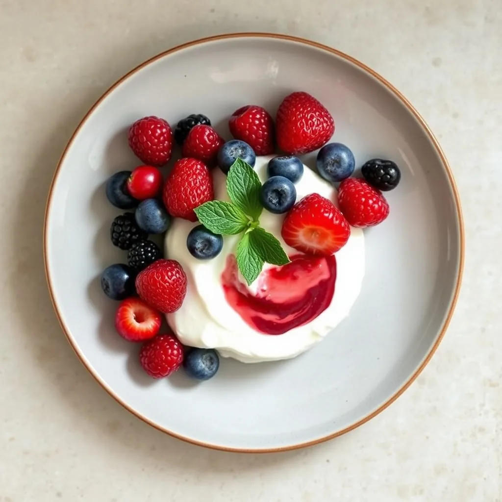 Mediterranean Greek Yogurt and Berries