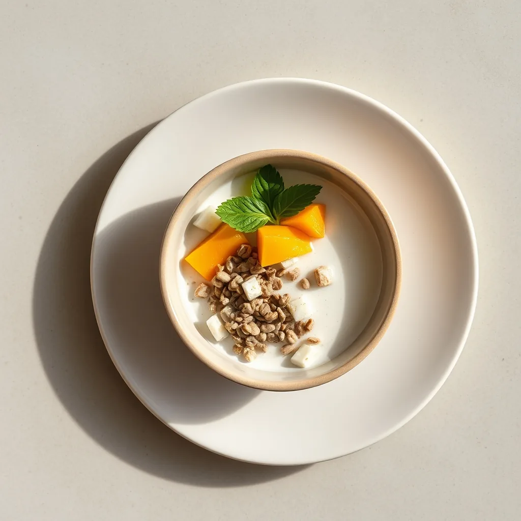Mango Coconut Chia Cup