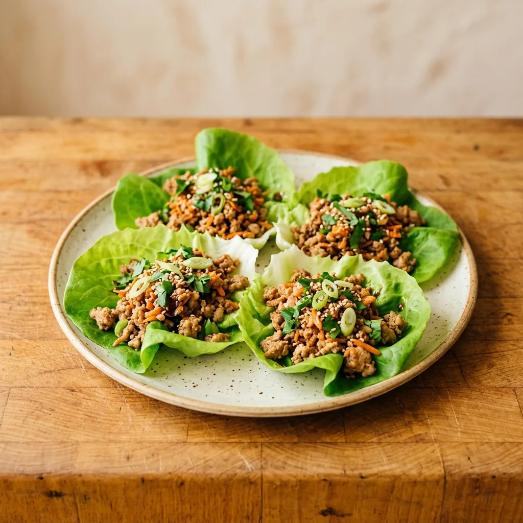 Turkey Lettuce Wraps