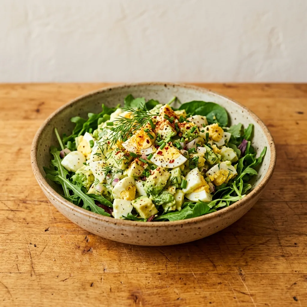 Avocado Egg Salad Bowl
