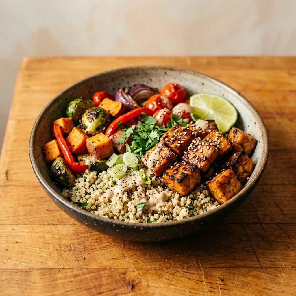 Tempeh Grain Bowl