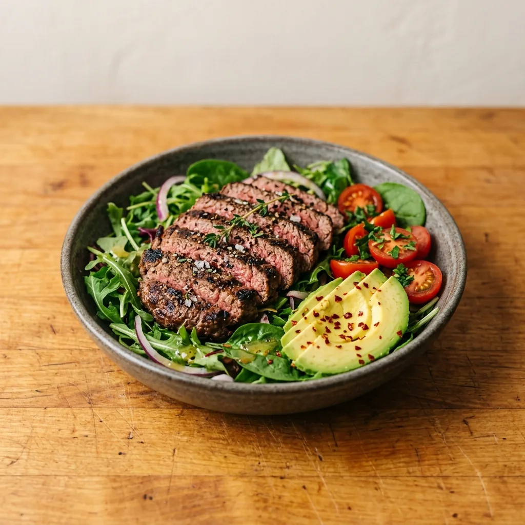 Bison Burger Bowl