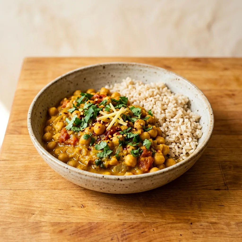 Chickpea Coconut Curry