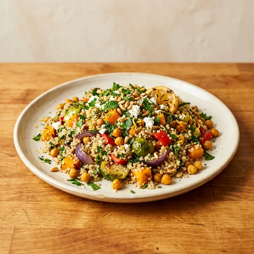 Roasted Vegetable Quinoa Pilaf