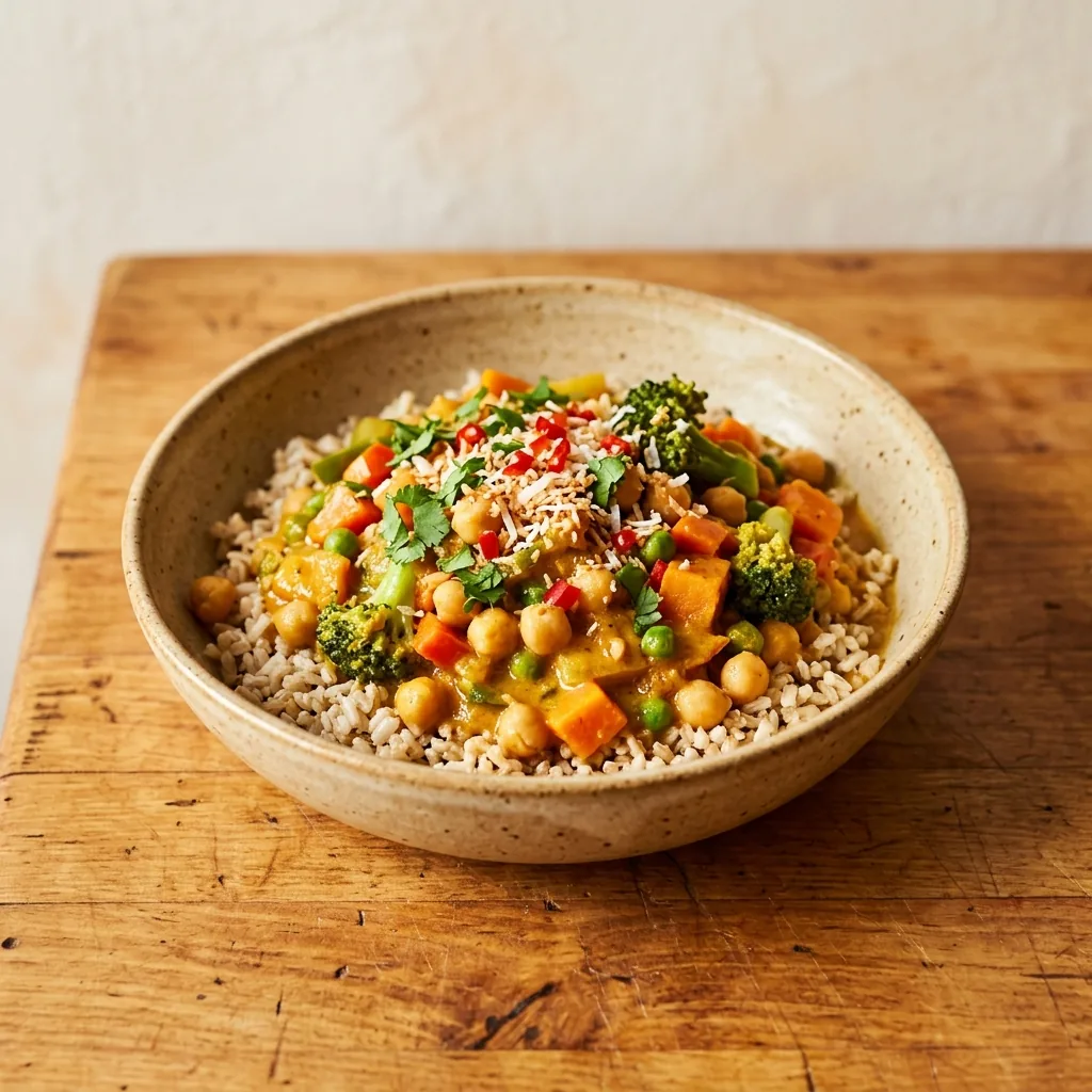 Coconut Vegetable Curry