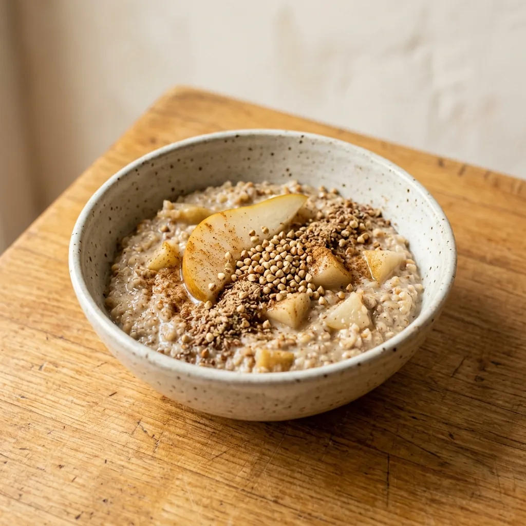 Buckwheat Pear Porridge