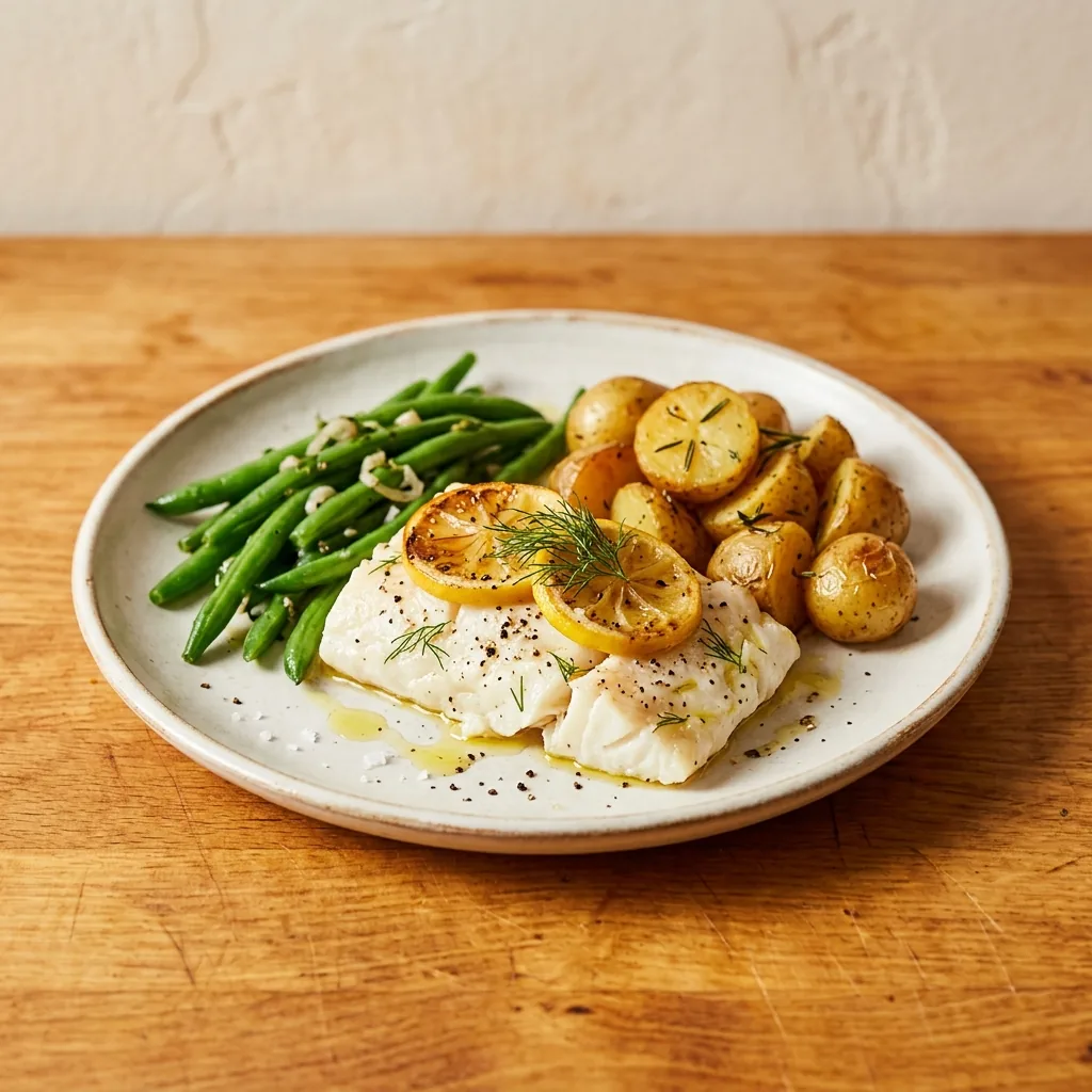 Lemon Baked Cod