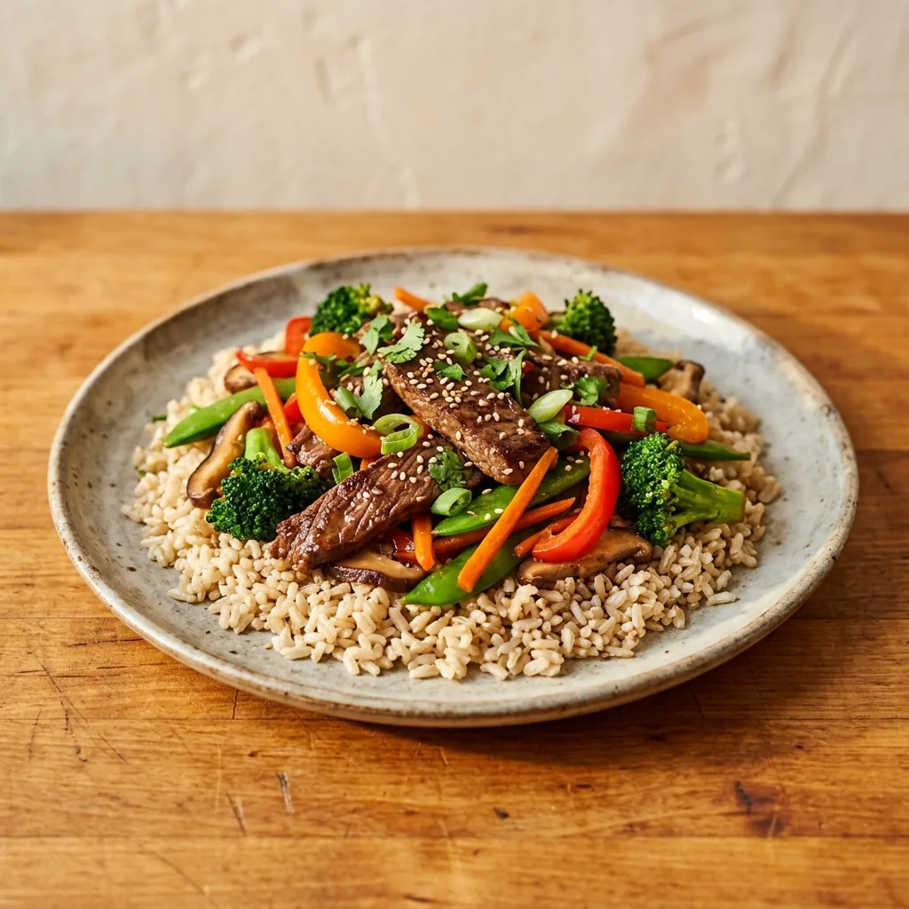 Beef Vegetable Stir-Fry