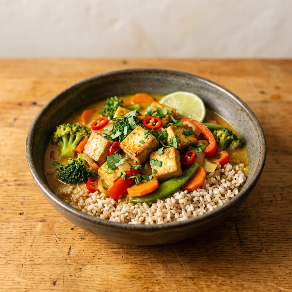 Tofu Vegetable Curry