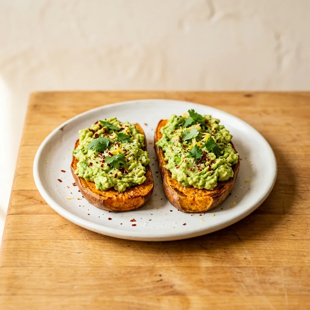 Avocado Sweet Potato Toast