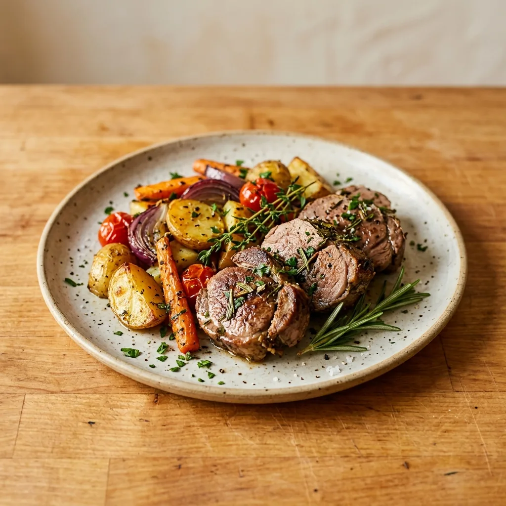 Herbed Lamb and Vegetables
