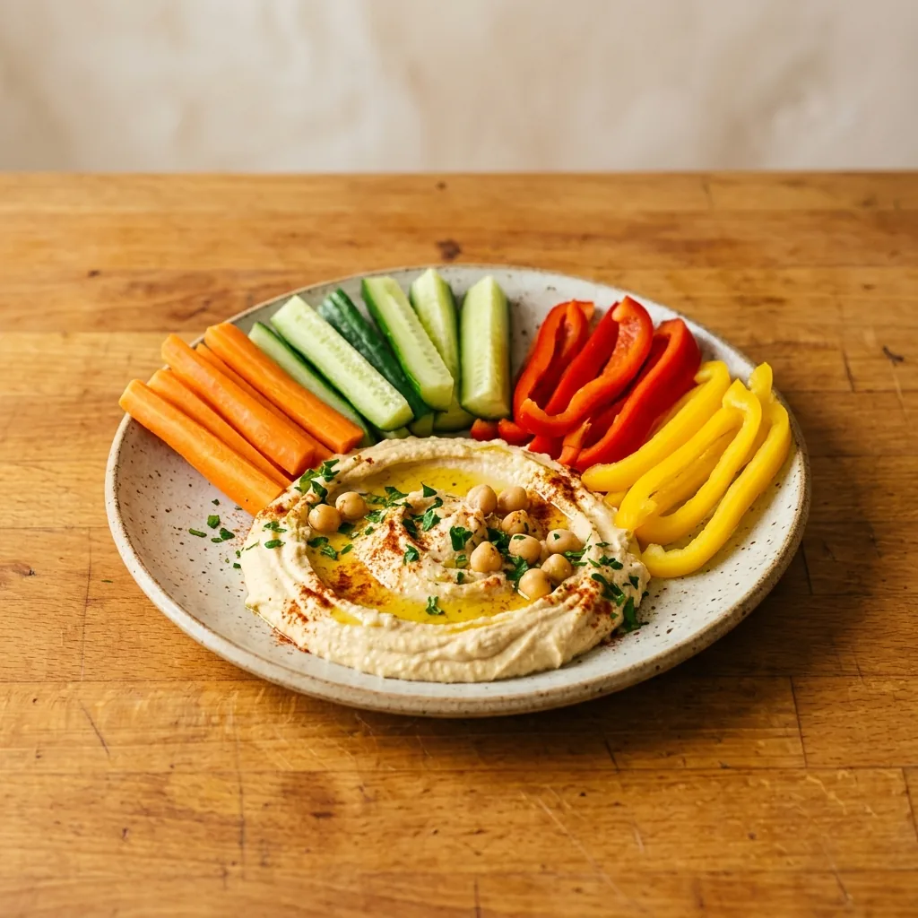 Hummus and Veggies